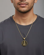 Shri Ganesha Silver Plated Pendant - Symbol of Blessings and New Beginnings