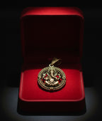 Shri Ganesha Silver Plated Pendant - Symbol of Blessings and New Beginnings