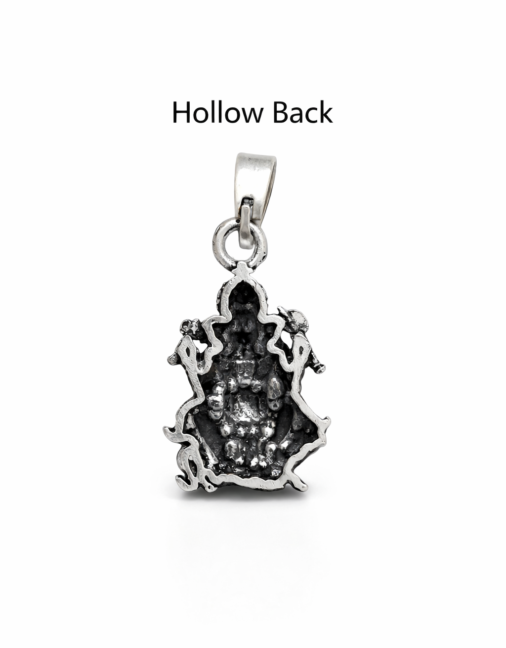 Premium Oxidised Silver Lord Ganesha Pendant | Ganpati Bappa Spiritual Jewellery for Protection & Prosperity