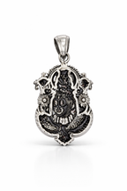Oxidized Lord Venkateswara (Balaji) Pendant | Antique Silver Finish Tirupati Balaji Necklace | Spiritual Temple Jewelry