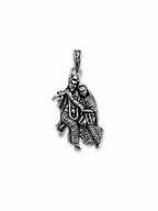 Radha Krishna Pendant Oxidized Finish – Divine Love Couple Locket, Flute Krishna Jewelry, Spiritual Hindu Pendant, Unisex Religious Gift, Antique Silver Look Necklace Pendant