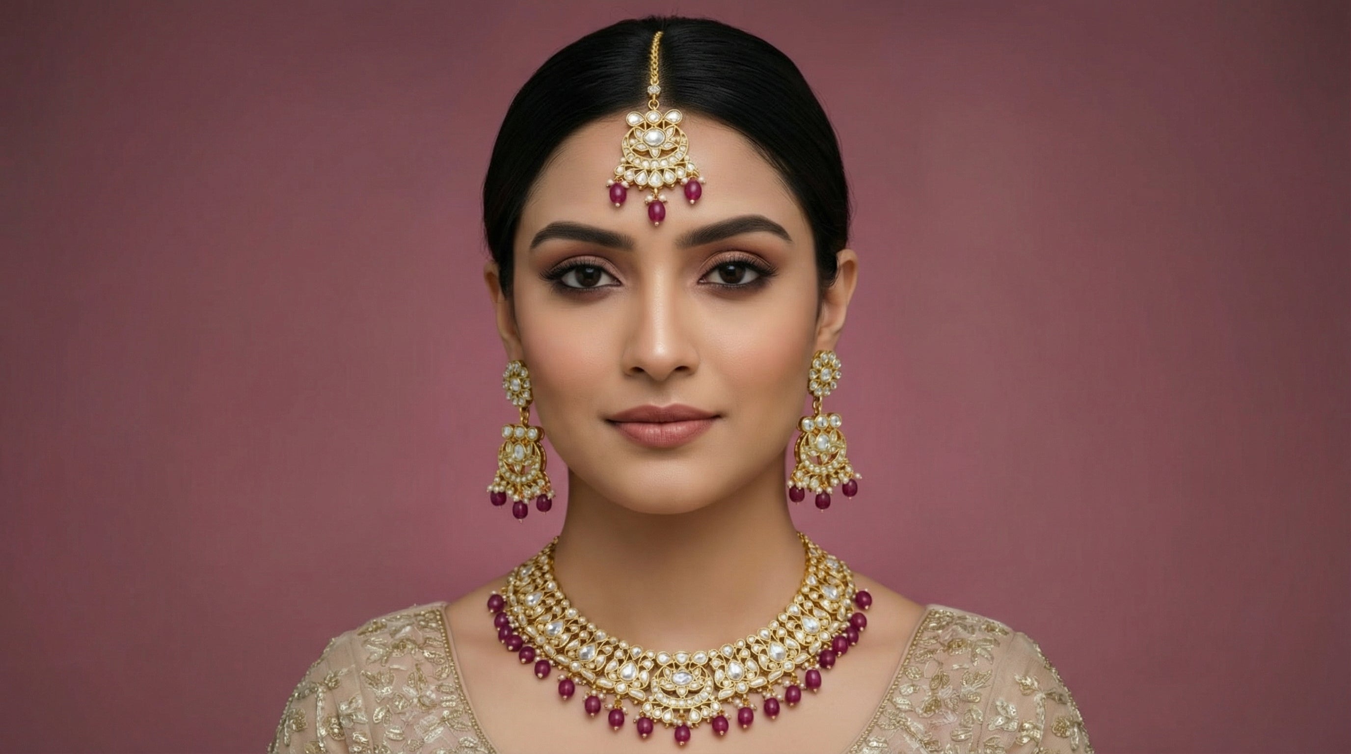 Full bridal Jewellery set only on Amrat Naath Jewellers