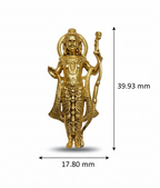 Premium Shree Ram Antique Finish Brooch – Elegant Spiritual Accessory