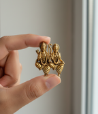 Ram Sita Antique Gold Finish Pendant – Elegant Devotional Jewellery
