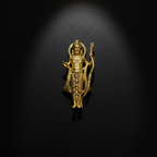 Premium Shree Ram Antique Finish Brooch – Elegant Spiritual Accessory