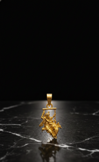 Divine Radha Krishna Swing Pendant | Gold Plated Jhula Design Locket | Romantic Spiritual Jewelry for Love & Devotion