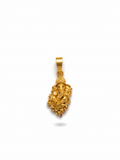 Divine Lord Ganesha Gold Plated Pendant – Elegant Spiritual Charm