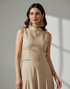 Handcrafted Oxidized Gold Plated Earrings with Colour Stones and Pink Bead Danglers