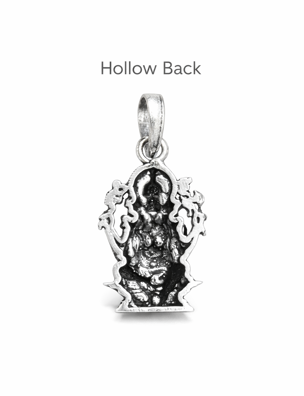 Premium Antique Silver Lord Ganesha Pendant | Ganpati Bappa Spiritual Jewellery for Prosperity & Protection